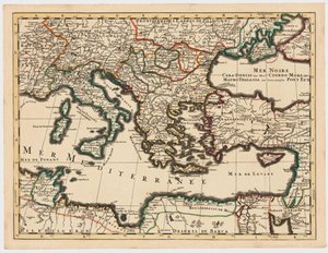 Ottoman Empire in 1696 by Jaillot